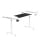 Ultradesk HIGHLANDER XXL Elektryczna regulacja Białe - 1287974 - zdjęcie 4