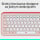 Logitech POP ICON Keys różowa - 1276195 - zdjęcie 13