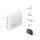 Ładowarka do smartfonów 4smarts Flex Pro Travel GaN 200W 4xUSB-C biały