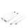Ładowarka do smartfonów 4smarts PDPlug Slim Duos 20W GaN USB-C+USB-A + kabel USB-C 1.5m
