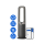 Oczyszczacz powietrza Philips Oczyszczacz 4w1 AMF970/10 czarny