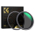Filtr fotograficzny K&F Concept Nano-X MRC Fader ND2-32 - 72 mm