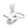 Orico Listwa zasilająca 2xSchuko, 2xUSB-A, USB-C, 1,5m , biała - 1552190 - zdjęcie