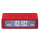 Budzik i radiobudziki LEXON Flip Mini Red LR158R4