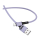 Kabel USB USAMS Kabel U52 microUSB 2A Fast Charge 1m purpurowy SJ435USB04