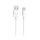 Kabel USB USAMS Kabel U-Turn microUSB 1m biały (US-SJ098)