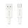 Kabel USB USAMS Kabek U90 3A USB-A do USB-C biały