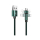 Kabel USB USAMS Kabel pleciony obrotowy U60 2A microUSB zielony