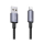 Kabel Lightning USAMS Kabel USB na Lightning 2,4A 1,2m Fast Charging stalowy