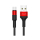 Kabel USB USAMS Kabel pleciony U5 2A micro USB czerwony