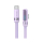 Kabel USB USAMS Kabel PD 100W USB-C/USB-C 1,2m fioletowy