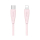 Kabel Lightning USAMS Kabel 30W USB-C do Lightning 1m różowy
