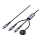 Unitek Kabel 3w1 USB-C  Lightning  Apple Watch PD 100W 480Mbps 1,2m - 1576038 - zdjęcie 3
