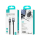 USAMS Kabel pleciony 240W USB-C/USB-C 1,2m stalowy - 1569087 - zdjęcie 8