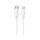 Kabel USB USAMS Kabel 3A Silicone Fast Charging USB-C biały