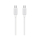 Kabel USB USAMS Kabel US-SJ691 60W USB-C do USB-C 1m biały