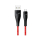 Kabel USB USAMS Kabel pleciony U41 microUSB 1m 2A czerwony
