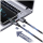 USAMS Kabel 66W 6A Fast Charging USB-C do USB-A 1,2m stalowy - 1569022 - zdjęcie 8