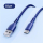 USAMS Kabel U68 USB-C 2A Fast Charge 1m niebieski SJ501USB03 - 1569025 - zdjęcie 7