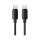 Kabel USB USAMS Kabel 60W 3A Silicone Fast Charging USB-C do USB-C czarny