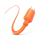 USAMS Kabel 60W 3A Silicone Fast Charging USB-C do USB-C pomarańcz - 1568985 - zdjęcie 3