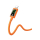 USAMS Kabel PD 30W USB-C/Lightning 1,2m pomarańczowy - 1569081 - zdjęcie 2