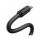Kabel USB USAMS Kabel USB-C 3A YU Series 1mUSB-C/USB-A czarny