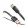 USAMS Kabel USB-C 3A YU Series 1mUSB-C/USB-A czarny - 1569084 - zdjęcie 3
