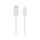 Kabel Lightning USAMS Kabel US-SJ694 2,4A Lightning do USB-A 2m biały