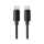 Kabel Lightning USAMS Kabel 30W 3A Silicone Fast Charging USB-C/Lightning czarny