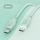 USAMS Kabel USB-C/USB-C 100W 1,2m Port Display zielony - 1569062 - zdjęcie 12