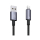 Kabel Lightning USAMS Kabel USB na Lightning 2,4A 2m Fast Charging stalowy