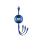 Kabel USB USAMS Kabel 3w1 1m niebieski/blue(lightning/microUSB/USB-C
