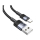 Kabel USB USAMS Kabel USB na USB-C 3A 1,2m Fast Charging stalowy