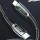 USAMS Kabel pleciony C/Lightning Smart Power-off 20W 1,2m czarny - 1568998 - zdjęcie 3