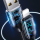 USAMS Kabel pleciony lightning 1,2mLED 2,4A Fast Charging czarny - 1569000 - zdjęcie 6