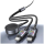 USAMS Kabel 3w1 z ładowarką indukcyjną 72W do USB-C stalowy - 1569028 - zdjęcie 3