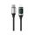 Kabel Lightning USAMS Kabel pleciony USB-C/Lightning LED 1,2m 20W PD Fast Charge