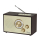 ELTRA SŁOWIK Ciemny Brąz USB/BT - 1589932 - zdjęcie 2