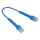 Ubiquiti U-Cable-Patch-RJ45-BL Kabel miedziany 0,1m Niebieski - 1573923 - zdjęcie 2