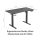Silver Monkey Biurko elektryczne ED-120 black - 1162803 - zdjęcie 3