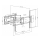 Maclean Uchwyt do TV ekonomiczny obrotowy 60-120" 120kg Czarny - 1584176 - zdjęcie 4