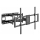 Uchwyt do telewizora Maclean Uchwyt do TV ekonomiczny obrotowy 60-120" 120kg Czarny