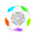 MusicMate Głośnik Bluetooth MM-SB40-W FootballWave LED - 1588291 - zdjęcie 3
