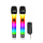 Mikrofon MusicMate Mikrofon bezprzewodowy zestaw MM-300 ColorVoice Duo