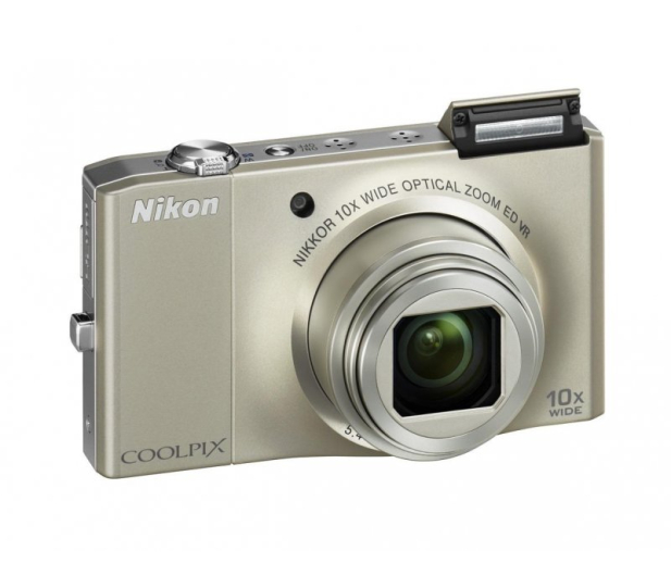 Nikon Coolpix S8000 srebrny - Aparaty kompaktowe - Sklep