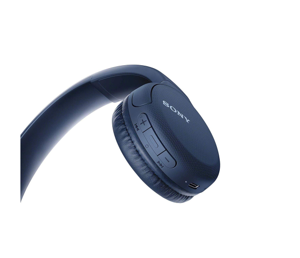 Sony WH-CH510 Niebieskie - 526951 - zdjęcie 4
