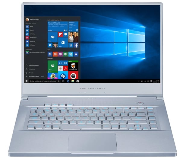 ASUS ROG Zephyrus M i7-9750H/16GB/512/W10X Glacier - 540225 - zdjęcie 3