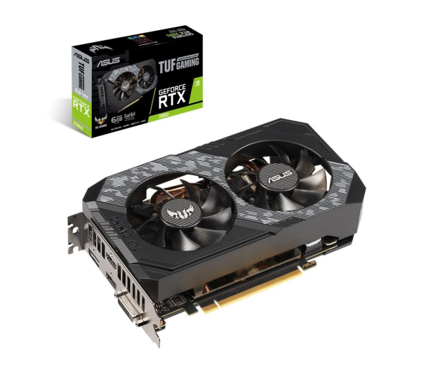 ASUS GeForce RTX 2060 TUF Gaming 6GB GDDR6 - Karty graficzne