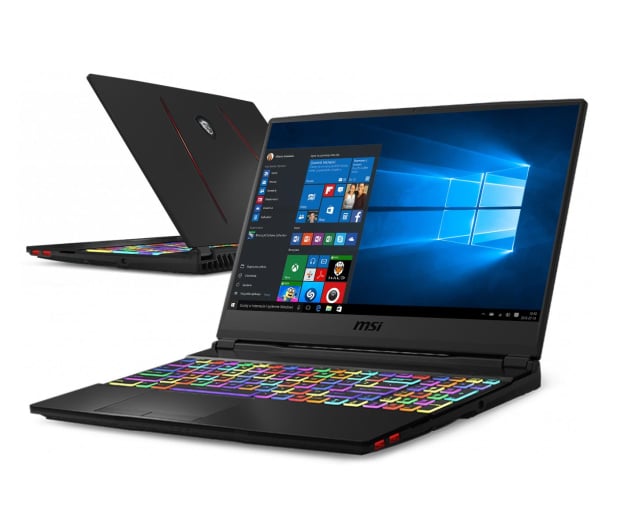 MSI GE65 i7-9750H/16GB/512/Win10 RTX2070 240Hz - Laptopy 15